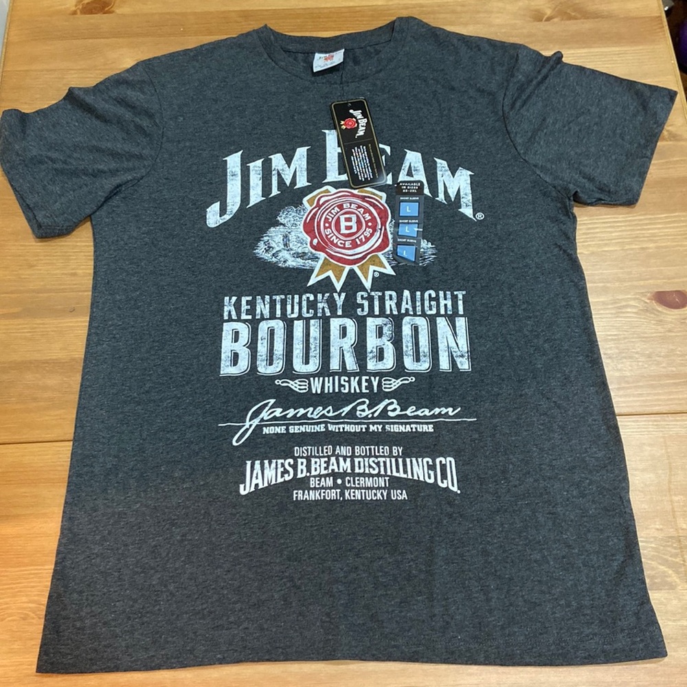 NWT Jim Bean Men Graphic Tee, Size L
